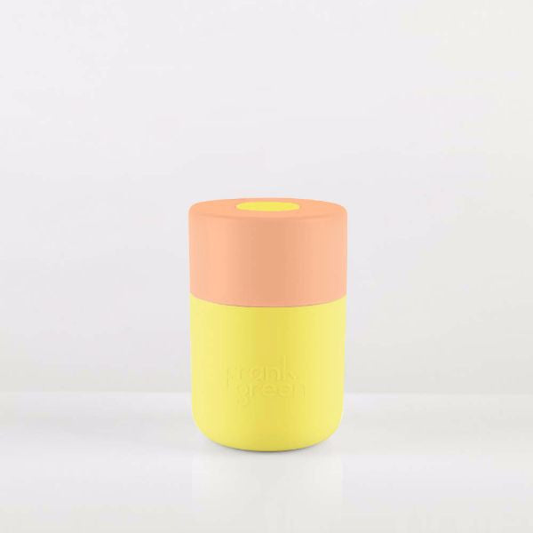 Frank Green Original Reusable Cup Light Yellow Base (Pastel) 230ML
